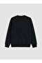 Peak New Season Anthracite Crew Neck Thick Men's Sweatshirt - 5