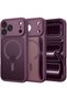 MagSafe Case for Apple iPhone 18 Pro Max / 17 Pro Max, Tech-Protect, BasicMag, Matte Cherry