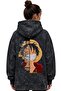 One Piece Monkey D. Luffy Anime Printed Unisex Oversize Premium Washable Hoodie Sweatshirt - 3
