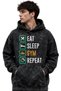 Athlete Fitness Gym Bodybuilding Printed Unisex Oversize Washable Premium Hoodie Sweatshirt