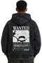Wanted Monkey D. Luffy One Piece Anime Printed Unisex Oversize Washable Premium Hoodie Sweatshirt