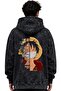 One Piece Monkey D. Luffy Anime Printed Unisex Oversize Premium Washable Hoodie Sweatshirt