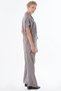 Brooch Detailed Rayon Suit Smoked - 5
