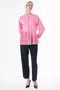 Pleated Cotton Tunic Pink - 2