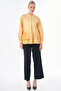 Pleated Cotton Tunic Orange - 3