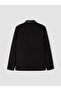 Vizyon New Season Black Regular Fit Contrast Collar Men's Jacket - 8