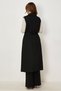 Vest with Belt and Rivet Details 46610 - 4
