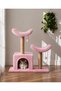 K1 Cat Bed Scratching Tower Double Bed Model Large Nest Welsoft Cat-Friendly Fabric Wipeable