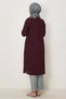 Shirt Collar Muslin Tunic 46732 - 4