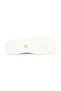 Men's Sneaker Black 100% Genuine Leather Laser Hole Detailed Lace-Up White Rubber Sole Casual Shoes - 4