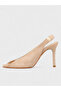 Women's Summer 11cm Thin Open Heeled Shoes - 230 3191 - Beige Suede - 3
