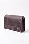 100% Genuine Crazy Cowhide Leather Men's Handbag with Handle, Shaving Bag, Travel Bag - 3