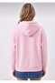 Keep Going Printed Oversized Women's Hooded Sweatshirt - 2