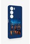 Vivo Y19S Compatible Amsterdam Patterned Silicone Case - 3