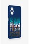Realme 12 Lite Compatible San Francisco Patterned Silicone Case - 3