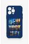 iPhone 13 Pro Max Compatible New York City Patterned Silicone Case - 2