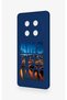 Honor Magic 7 Lite 5g Compatible Amsterdam Patterned Silicone Case - 3
