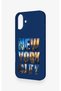 iPhone 16 Plus Compatible New York City Patterned Silicone Case - 4