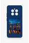 Realme 12 4g Compatible Amsterdam Patterned Silicone Case - 3