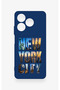 Realme C63 Compatible New York City Patterned Silicone Case - 2