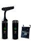 Bukhoor Electric Incense Burner BK-82, 2-in-1 Portable Fine Atomisation, 360° Rotatable Head, Hair Drying Function, USB Rechargeable, Clothes Scenting