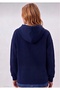 Coffee Printed Oversized Unisex Women'S/Men's Hooded Sweatshirt - 2