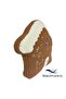 Mavi̇makro New Year Themed Cookie House Plush Throw Pillow - New Year Decorative Winter Pillow - 3