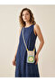 Hand Knitted Daisy Motif Crossbody Phone Bag (with Adjustable Strap)