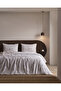 Antonia Single 100% Cotton Ranforce Printed Sheet and Duvet Cover Set - Beige