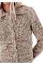 Neps Knitted Shiny Button Beige Knitwear Jacket - 4