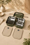 Sunday 304 Stainless Steel 2 X 400 ml Food Storage and Nutrition Container - 3
