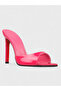 Women's Summer 11cm Thin Heeled Slippers - 233 2626 - Fuchsia Patent Leather - 2
