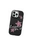 iPhone 12/12 Pro Compatible Leopard Pattern Stars Pattern Shock Absorbing Black Silicone Case with Camera Protection - 3