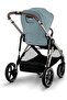 Cybex Jazzel S Stroller - Gold Top Frame, Stormy Blue - 2
