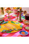 Dadri Yellow American Service Plate 35 cm - 3