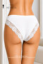 White Women's Cotton Modal Lycra Lace Luxury Panties