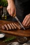 Set of 2 Meat Cutting and Slicing Knives 22 cm - 2