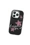 Realme C63 4G/C61 Compatible Leopard Pattern Stars Pattern Shock Absorbing Black Silicone Case with Camera Protection - 3