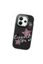 Redmi Note 14 4g Compatible Leopard Pattern Stars Pattern Shock Absorbing Black Silicone Case with Camera Protection - 4