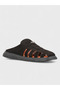 Women's Summer Flat Slippers - 230 3168 - Black Suede - 2