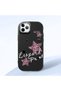iPhone 11 Pro Max Compatible Leopard Pattern Stars Pattern Shock Absorbing Black Silicone Case with Camera Protection