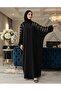 Shoulder Accessories Detail, Ferace Dress That Can Be Weared in Sizes 44-58. - 6