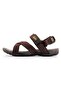 Men Casual Sandals Max-Grip Ankle-Strap SS-1902 Brown - 4