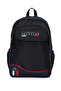 Black unisex backpack - 5
