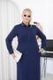 Plus Size Button Detailed Modal Fabric Suit - 6