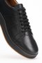 Genuine Leather Men's Casual Shoes Comfort Lace-Up Orthopedic Daily Comfortable Sole Black Sneaker Verona - 8
