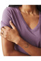 Box of 3 Premium Women's V-Neck Tee T-Shirts Roza - 4
