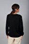 Women's V-Neck Long Sleeve Blouse - 4