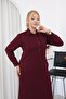 Plus Size Button Detailed Modal Fabric Suit - 6