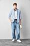 100% Cotton Baggy Fit Jean Trousers (26 Au) - 2